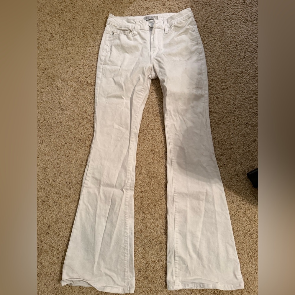 White Flared Jeans